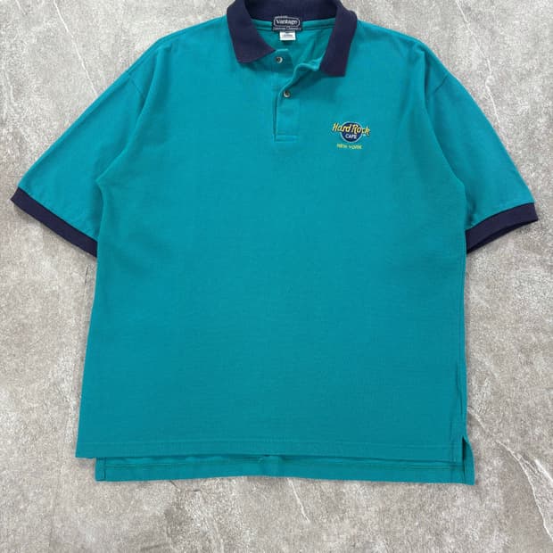 Hard Rock Cafe Vintage Polo T-shirt 