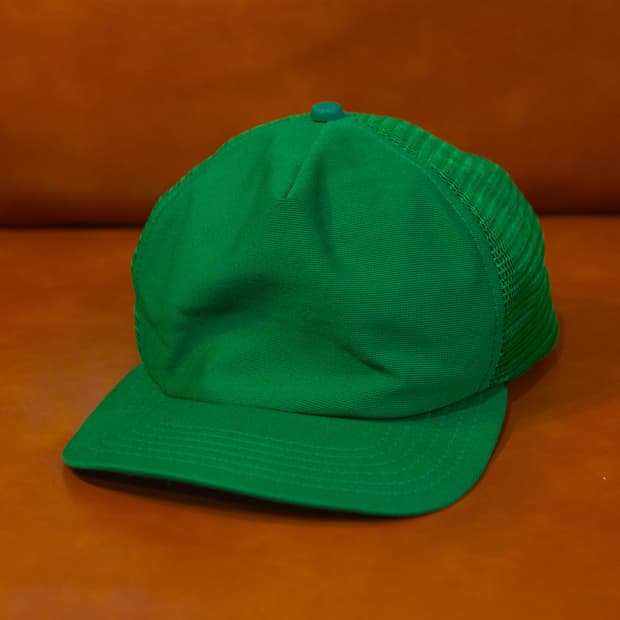 70s 뉴에라 블랭크 트러커 햇 [USA made]