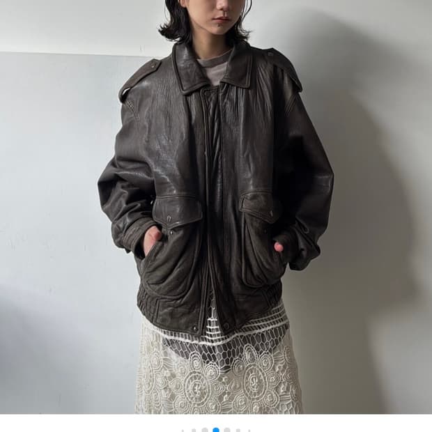 빈티지 가죽 자켓 레더 자켓