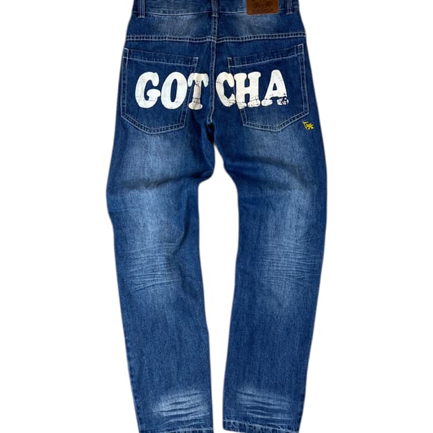 P038 GOTCHA 데님 청바지 S