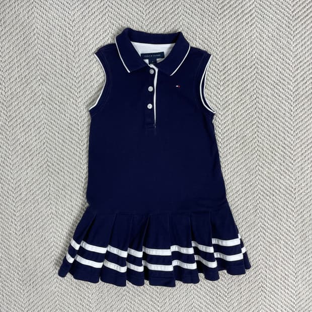 타미힐피거 네이비 스트라이프 여아 원피스 3사이즈