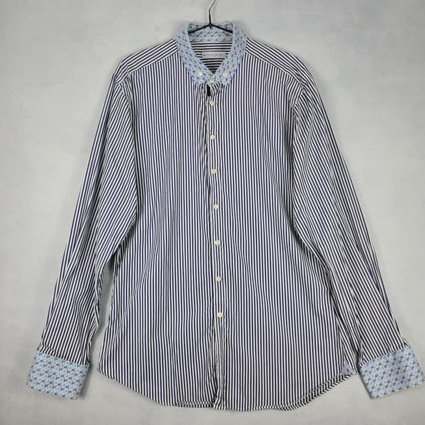 ETRO 스트라이프 패턴 셔츠