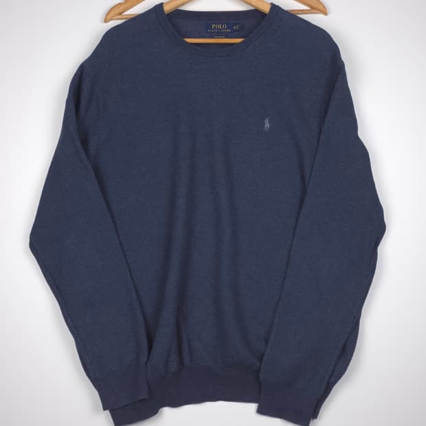폴로 랄프로렌 피마코튼 와플니트 네이비 (XXL)