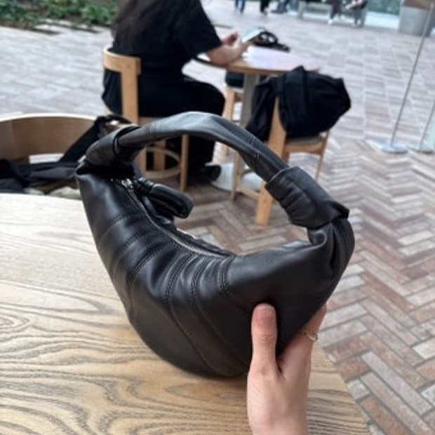 르메르 포춘백 미니 다크초코 (그레인레더) 정품