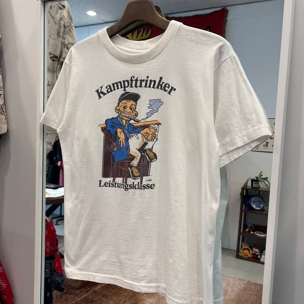 90s Vtg 빈티지 프린팅 반팔 티셔츠