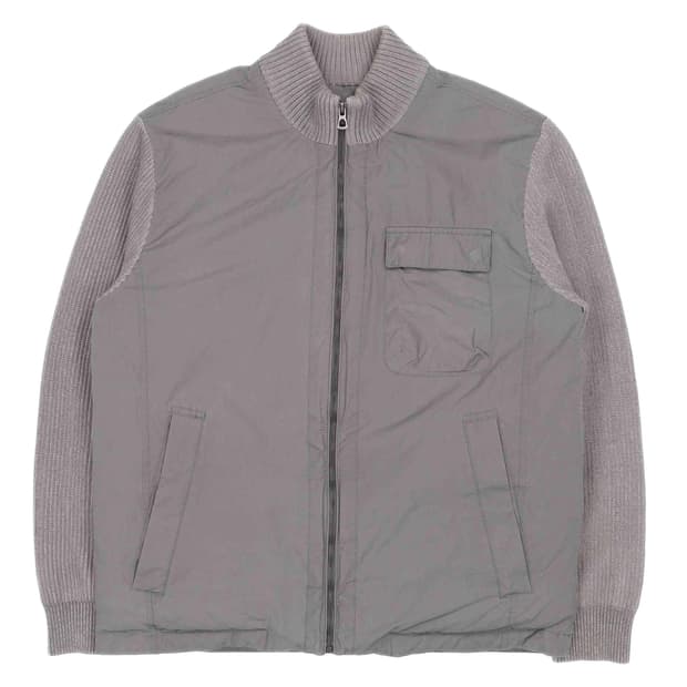 [105] 시리즈 구스다운 니트패치 패딩 점퍼 자켓 N6890