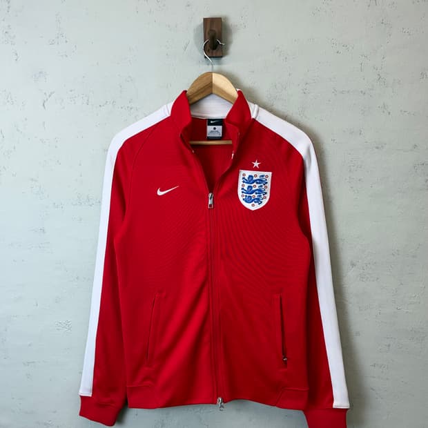 나이키 빈티지 잉글랜드 국대 트랙탑 져지