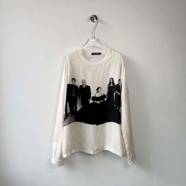 돌체앤가바나 패밀리 프린팅 스웻셔츠