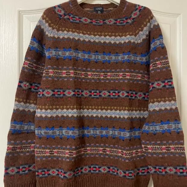 J.crew 페어아일 램소울니트