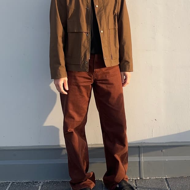 유니클로 바버 스타일 자켓