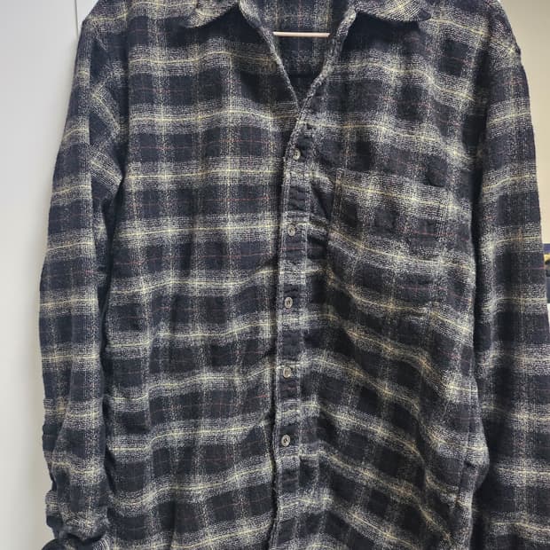 솔리드 옴므 언발란스 울셔츠