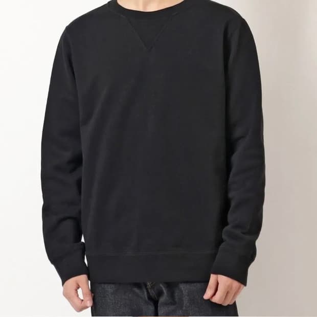 마르지엘라 블랙 맨투맨