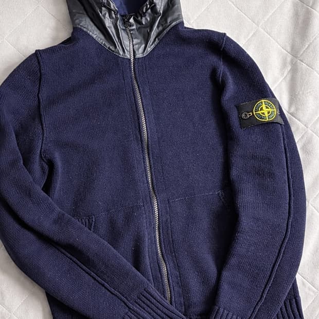 스톤아일랜드 니트집업