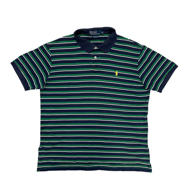 폴로 스몰포니 스트라이프 카라티(XL)