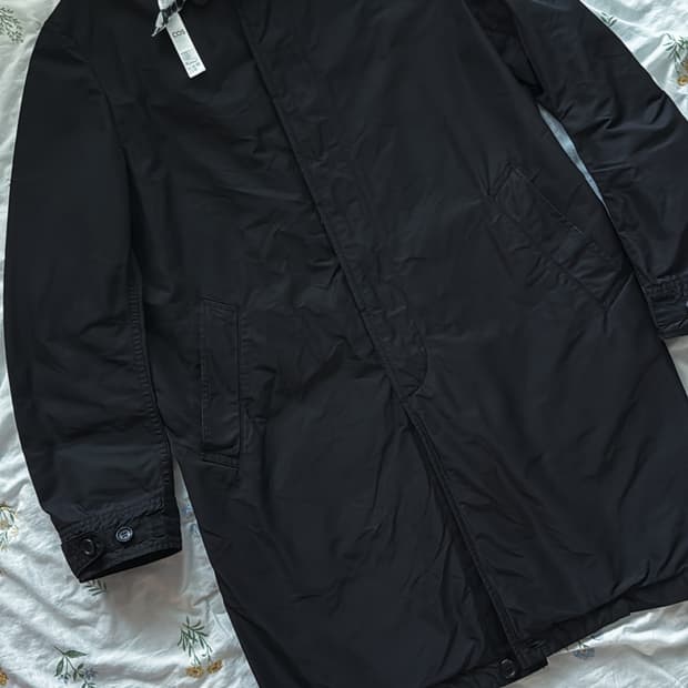 꼼데가르송 옴므  나일론 코트