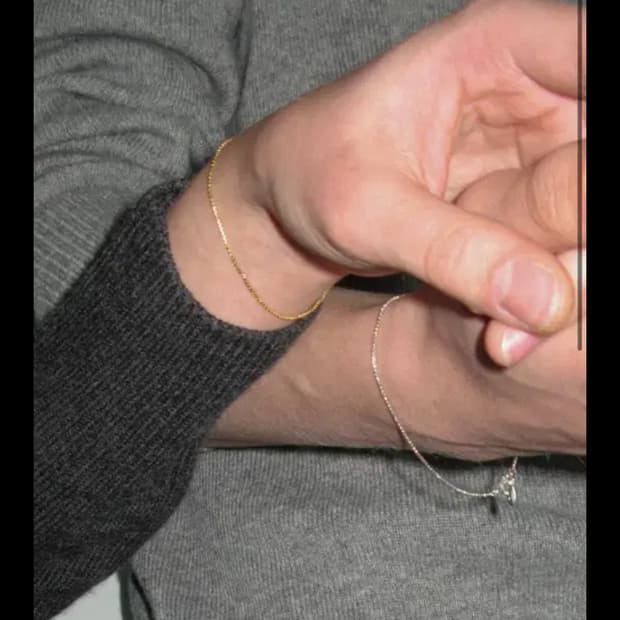 포틀 bless bracelet 골드 팔찌