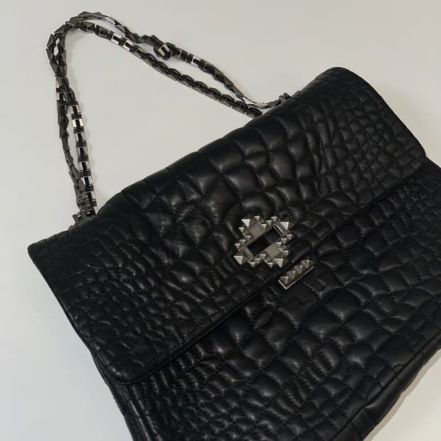 랑방 램스킨 숄더 크로스백 