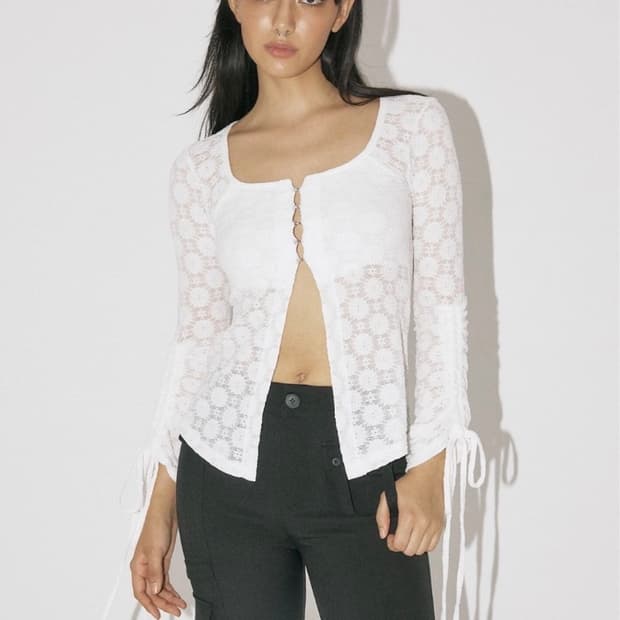 쓰리타임즈 포지탑 three times posy top