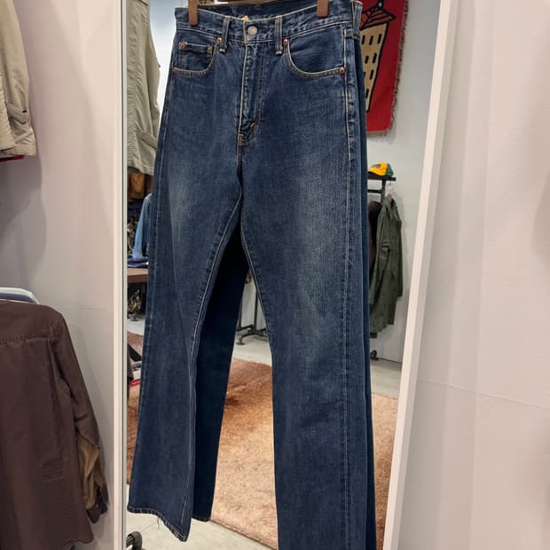 90s Levis 리바이스 502xx 셀비지 데님 팬츠 (Japan)