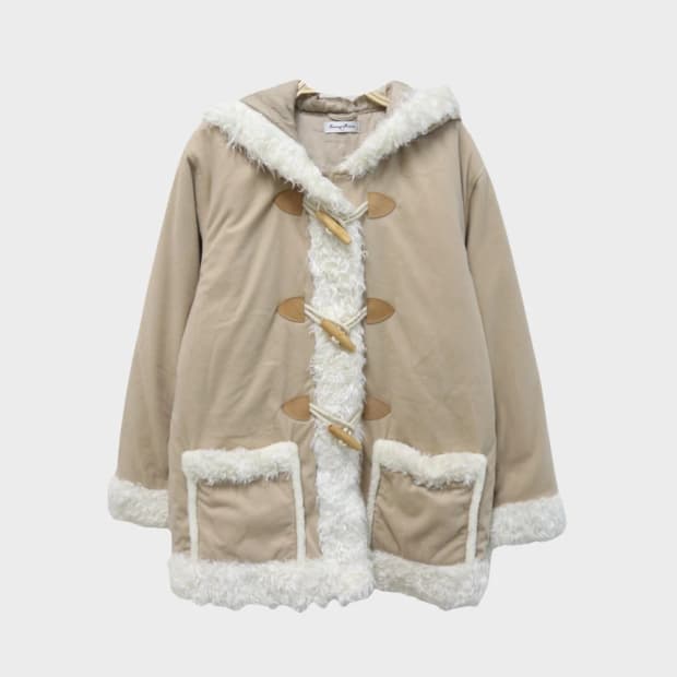 SUNNY RIVER 퍼 후드 코트 62641