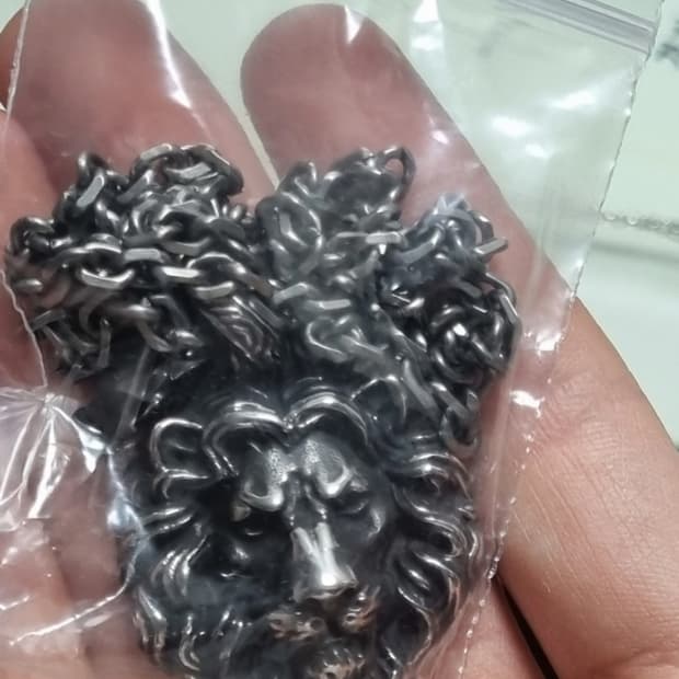 사자 팬던트 목걸이