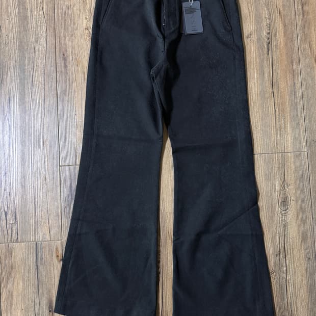 DNSR 디앤에스알 트윌 플레어 팬츠 블랙 L