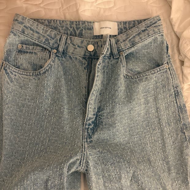 H&M 펀칭 청바지 38 