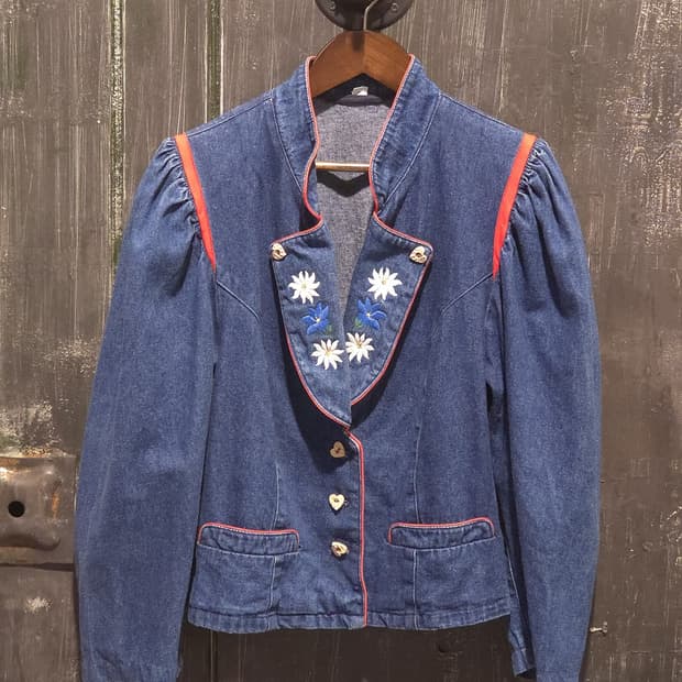 80s Vintage Denim Jacket