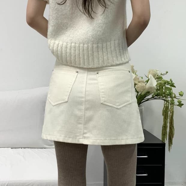 프릴리 스커트 