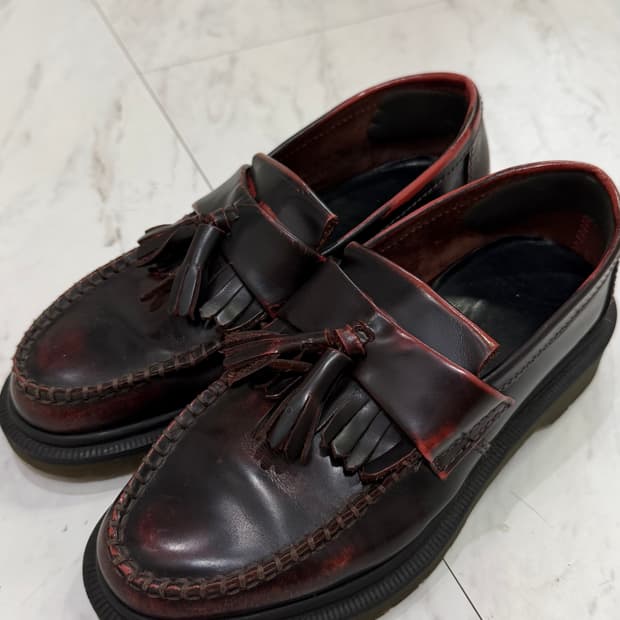 닥터마틴 아드리안 로퍼 체리브라운 230