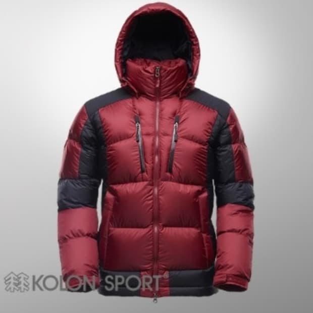코오롱스포츠 구스다운 패딩 90