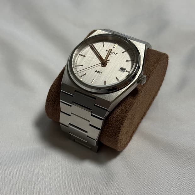 티쏘 prx 40mm 쿼츠 실버 손목시계 판매합니다