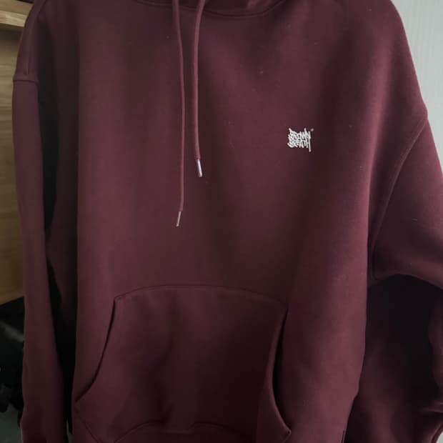브라운브레스 버건디 후드 XL