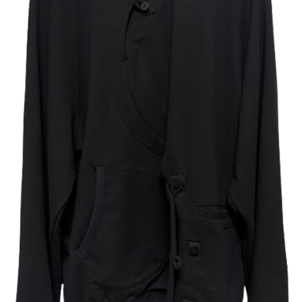 [1] 산산기어 버튼 후디 BLACK