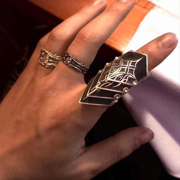 HASHIRAS 아머링 925 Silver