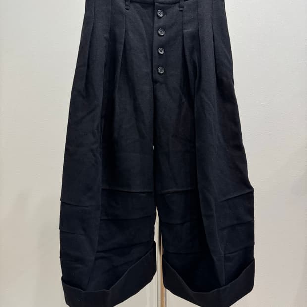 크리스토퍼 네메스 울 개버딘 입체 트라우저