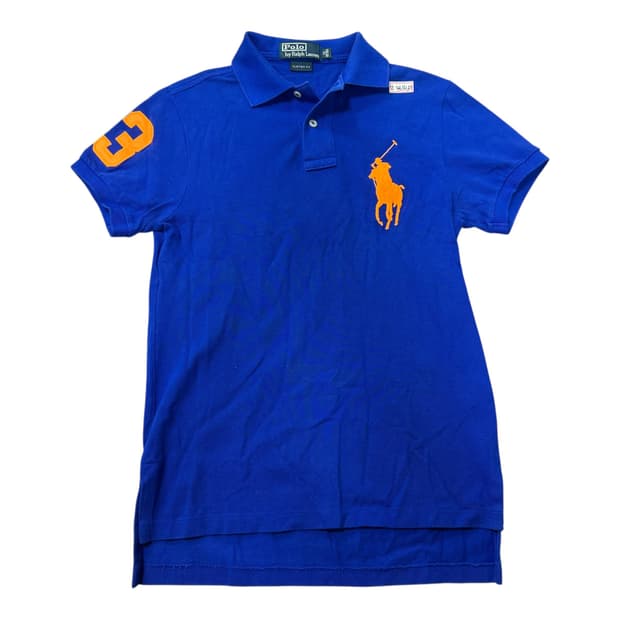 ✨ (바배) 폴로 랄프로렌 빅포니 블루 카라 반팔티 