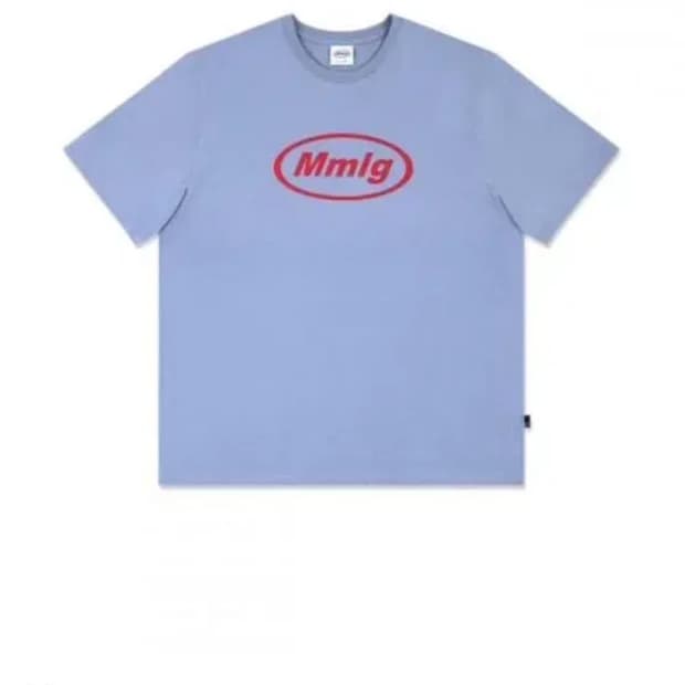 엠엠엘지 로고 프린팅 반팔티 M