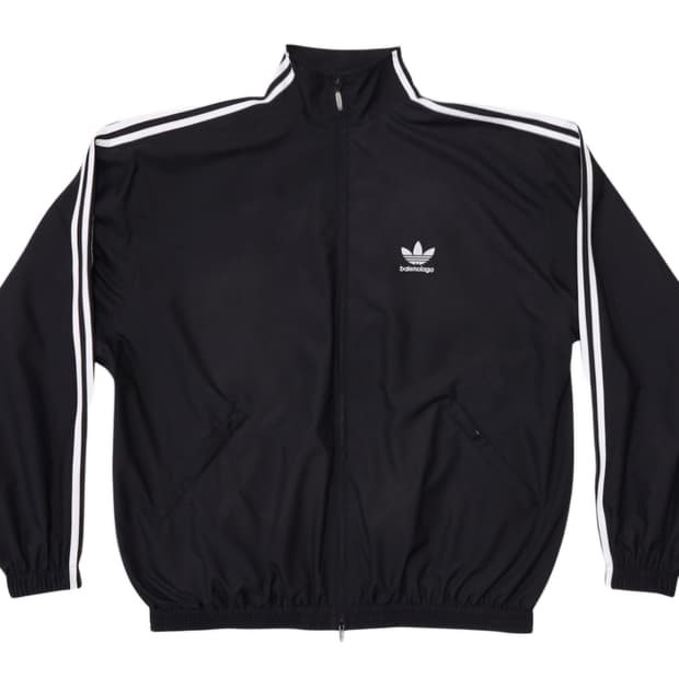 [3] 발렌시아가 x 아디다스 퍼포먼스 포플린 트랙수트 자켓 블랙
