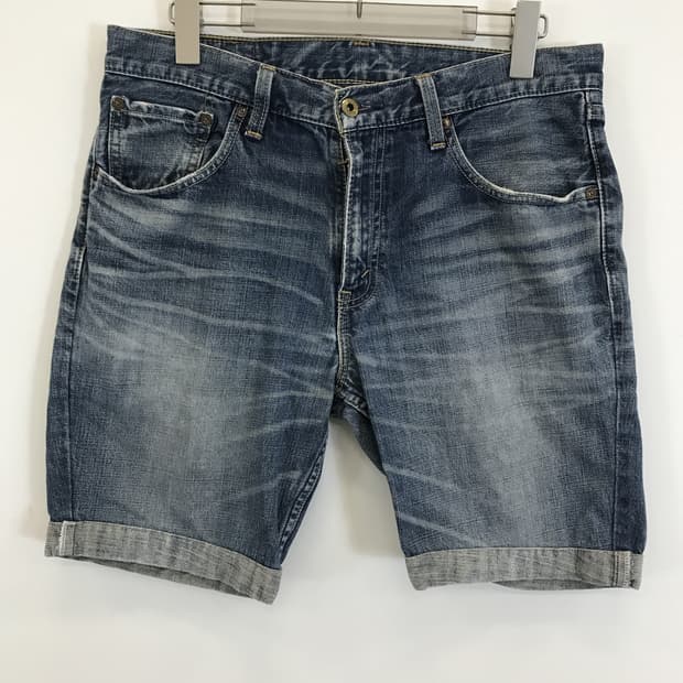 리바이스 JPN 502 데님반바지 [32인치]