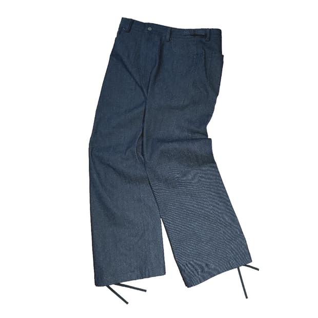 논노드 젠 로우 셀비지 데님 팬츠 인디고