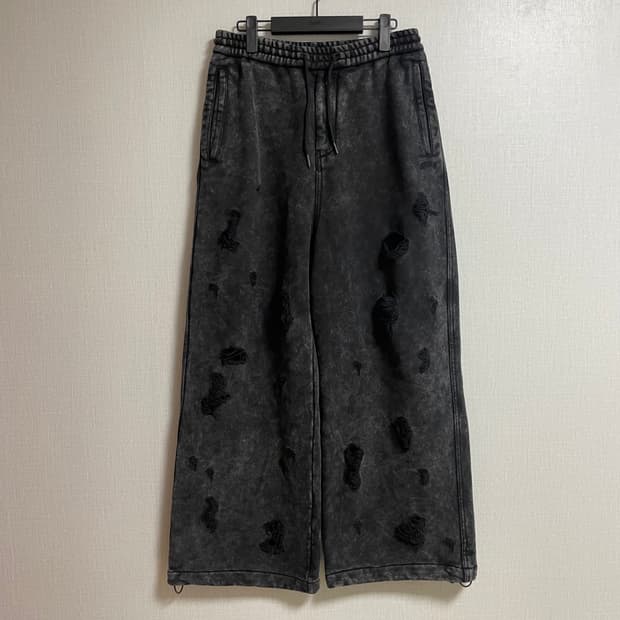 [44]23fw 준지 와이드 트랙 팬츠