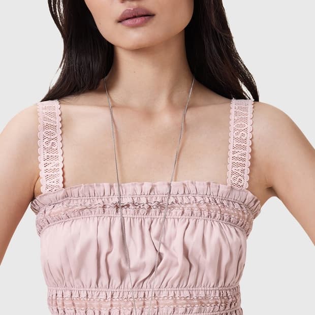 올세인츠 핑크 아리아 탑