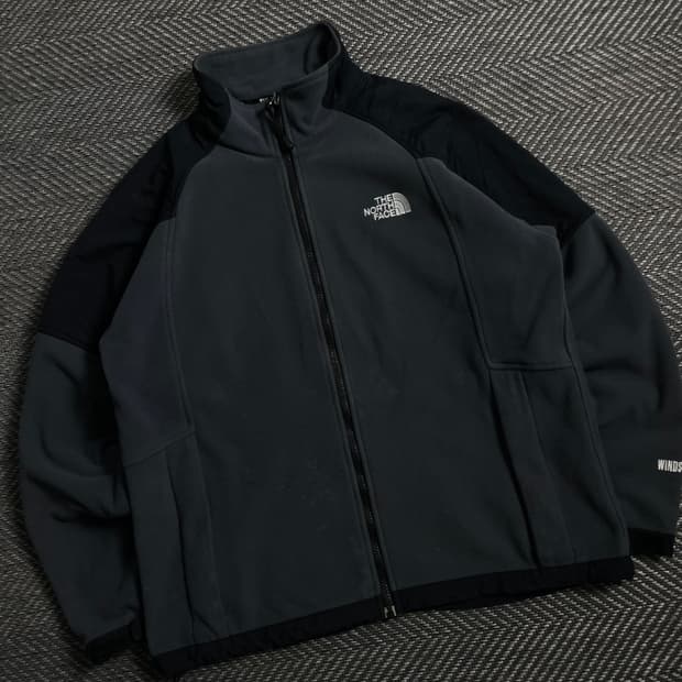 노스페이스 윈드스토퍼 그레이 플리스 자켓y 4303