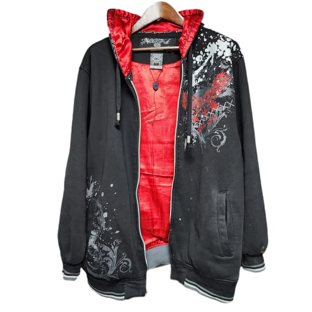 펑크 양산형 지뢰계 후드집업