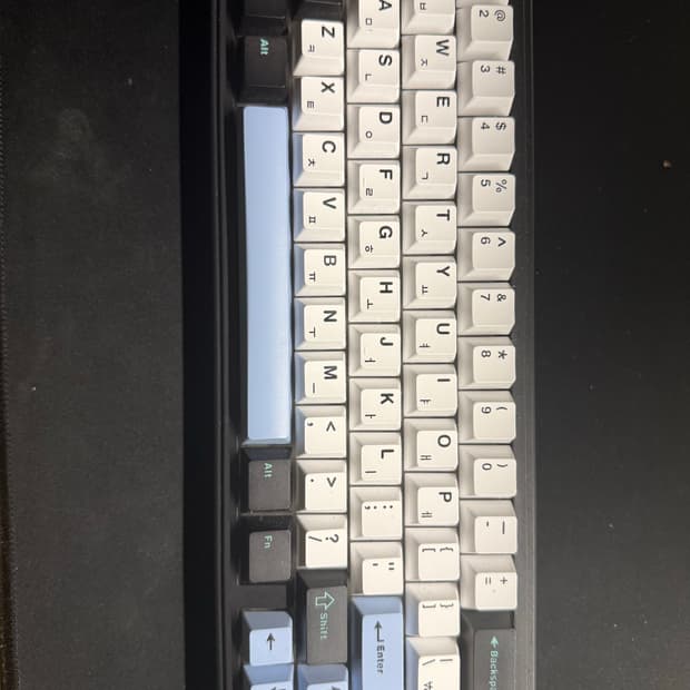 독거미 유무선 키보드