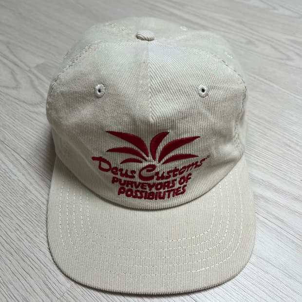 데우스 코듀로이 볼캡