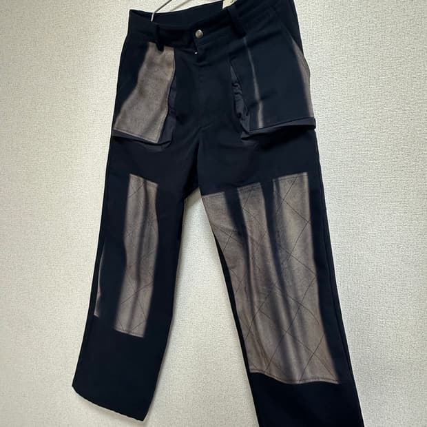 지용킴 24AW 선블리칭 팬츠 s