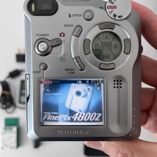 후지필름 fujifilm 4800z 빈티지 디지털 카메라