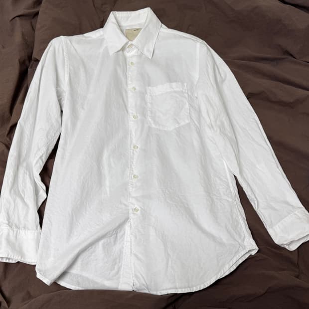 포터리 비즈니스 셔츠 화이트 1사이즈